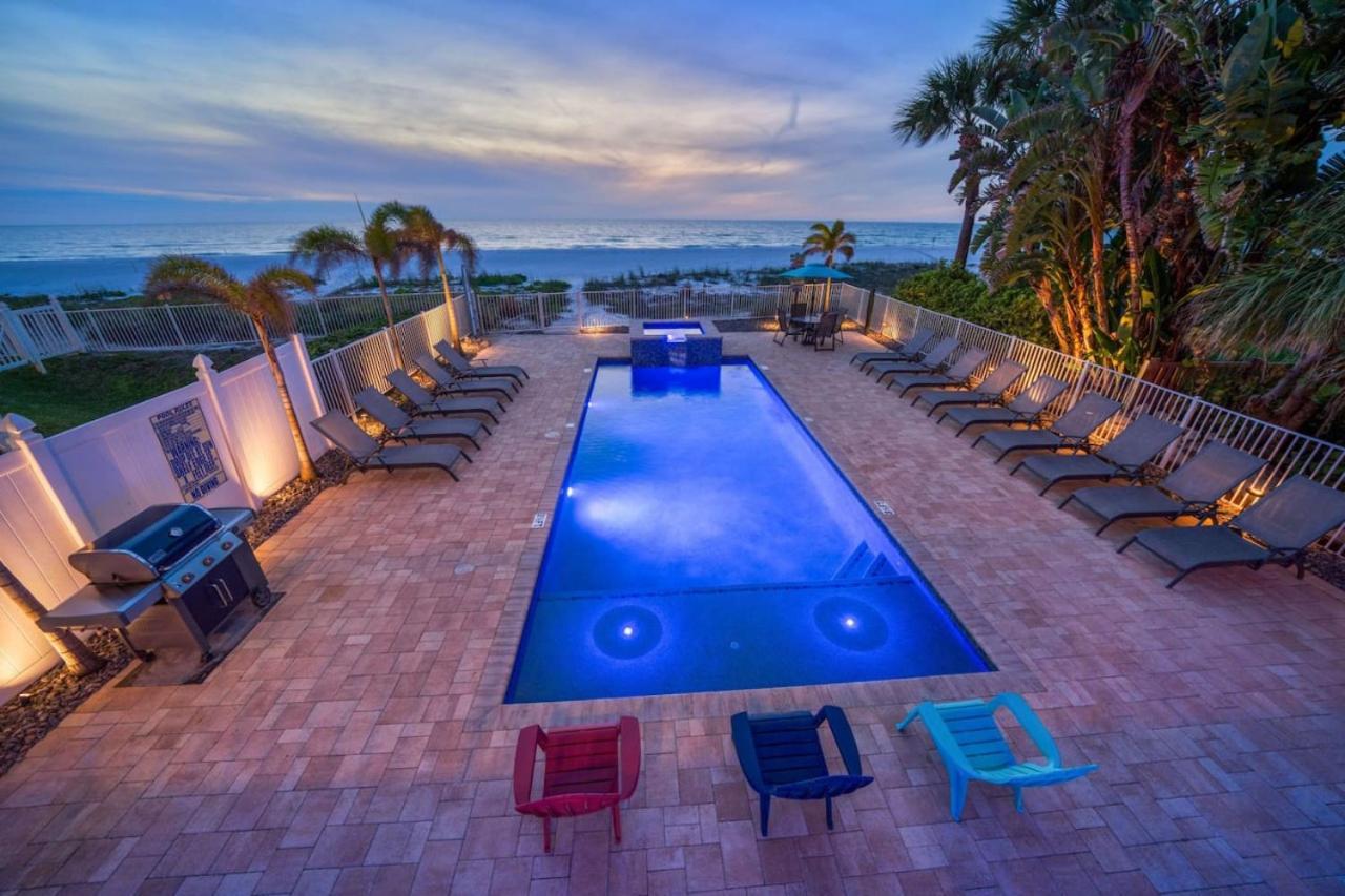 Four Shores Unit 3 Gulf Condo Direct Gulf With Pool And Spa Clearwater Beach Eksteriør billede