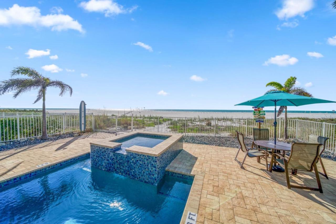 Four Shores Unit 3 Gulf Condo Direct Gulf With Pool And Spa Clearwater Beach Eksteriør billede