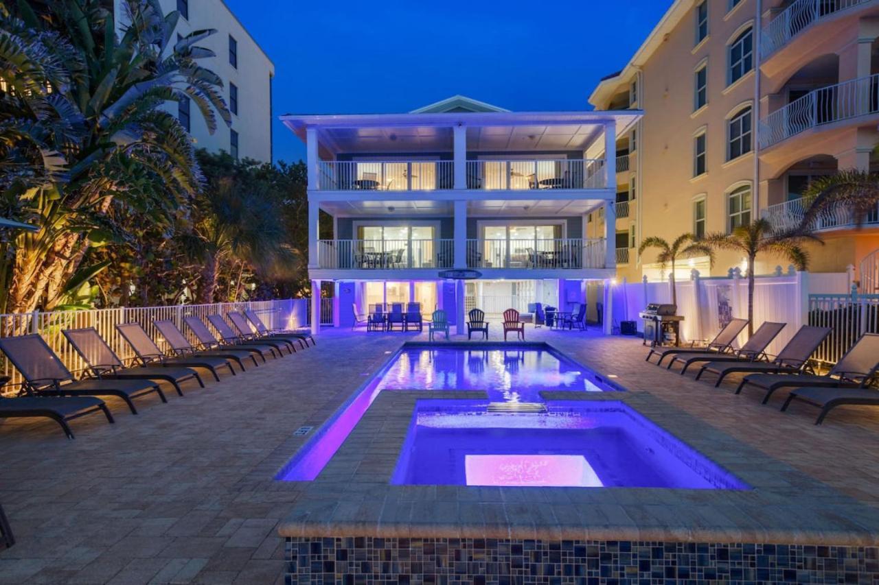 Four Shores Unit 3 Gulf Condo Direct Gulf With Pool And Spa Clearwater Beach Eksteriør billede